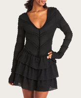Boreno Lace Mini Dress